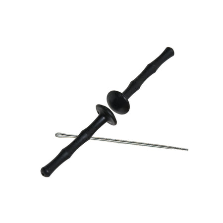 Fin Finder Hydro-Shot Finger Savers Black 2-Piece Bowfishing String Accessory