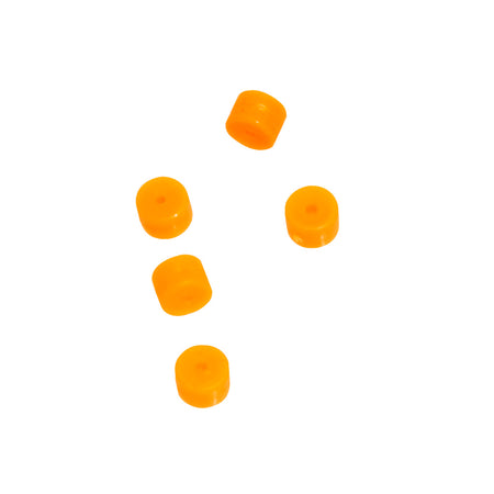 October Mountain Turbo Button 2.0 Orange String Cam Speed Buttons 100 pk.