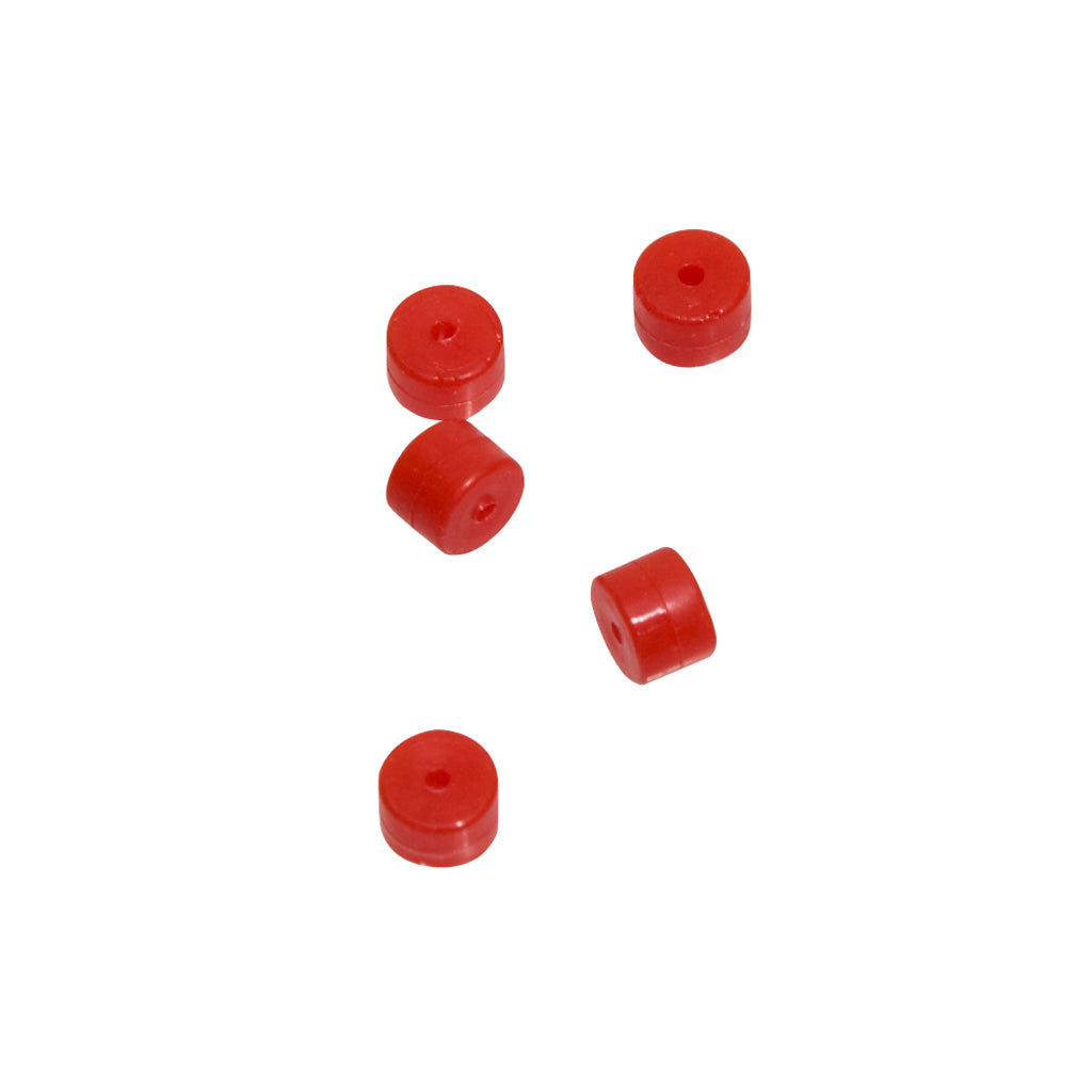 October Mountain Turbo Button 2.0 Red String Cam Speed Buttons 100 pk.