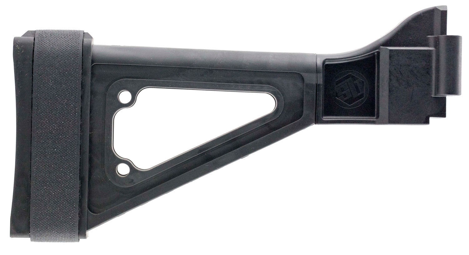 SB Tactical SBTI01SB SBTi Black 10.50" Skeletonized Side-Folding Pistol Brace for H&K UMP B&T APC