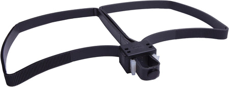 Uzi UZIFLXCB Flex Cuff Black Adjustable Single Use Restraint