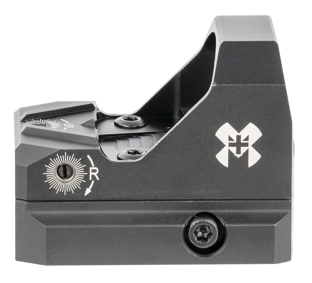 M+M Industries Micro Red Dot 3 MOA Low Profile Sight With 2 Long-Life Batteries
