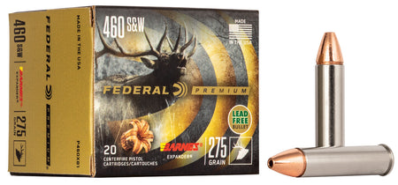 Federal Premium XPB Barnes Expander BRX 275 Grain .460 S&W Mag 1670 fps 029465099084