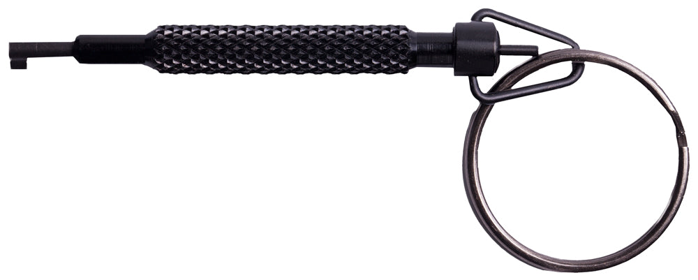 Uzi Accessories UZIKEYROTATI Black Metal Rotating Handcuff Key