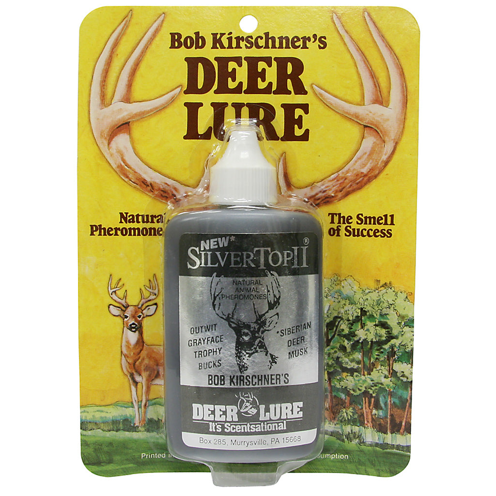 Kirschners SilverTop II 3 oz. Deer Lure with Siberian Deer Musk