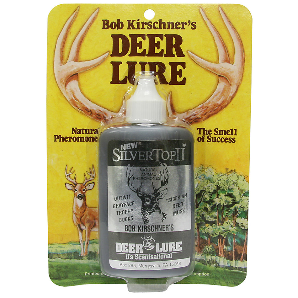 Kirschners SilverTop II 3 oz. Deer Lure with Siberian Deer Musk