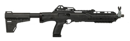 Hi-Point 4595PBRACE 4595P 45 ACP 9+1 14.95" Black Threaded Barrel, Black Powdercoat Polymer Receiver w/Picatinny Rail, Picatinny Rail Forend, Black Pistol Brace, Black Plastic Grip