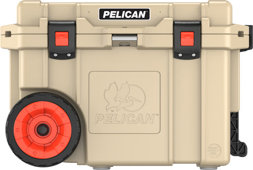 Pelican IM 45Qt Elite Tan Cooler with Wheels