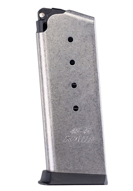 Kahr K525 .45 ACP 5rd OEM Stainless Detachable Magazine for CM/PM Models
