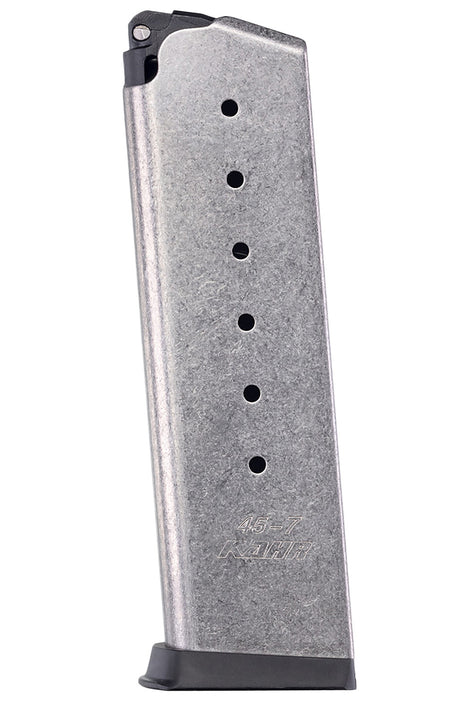 Kahr K725 .45 ACP 7-Round Stainless Detachable Magazine for CT and TP Models