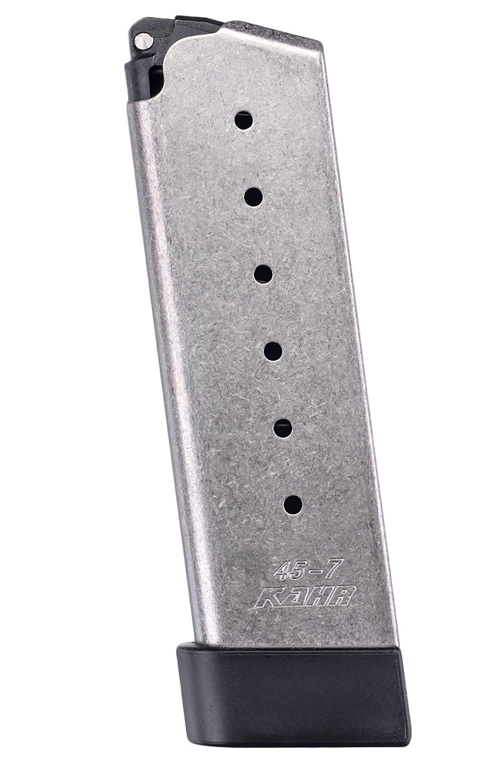Kahr Arms K725G OEM 7rd .45 ACP Stainless Magazine with Grip Extension - CW/KP Compatible