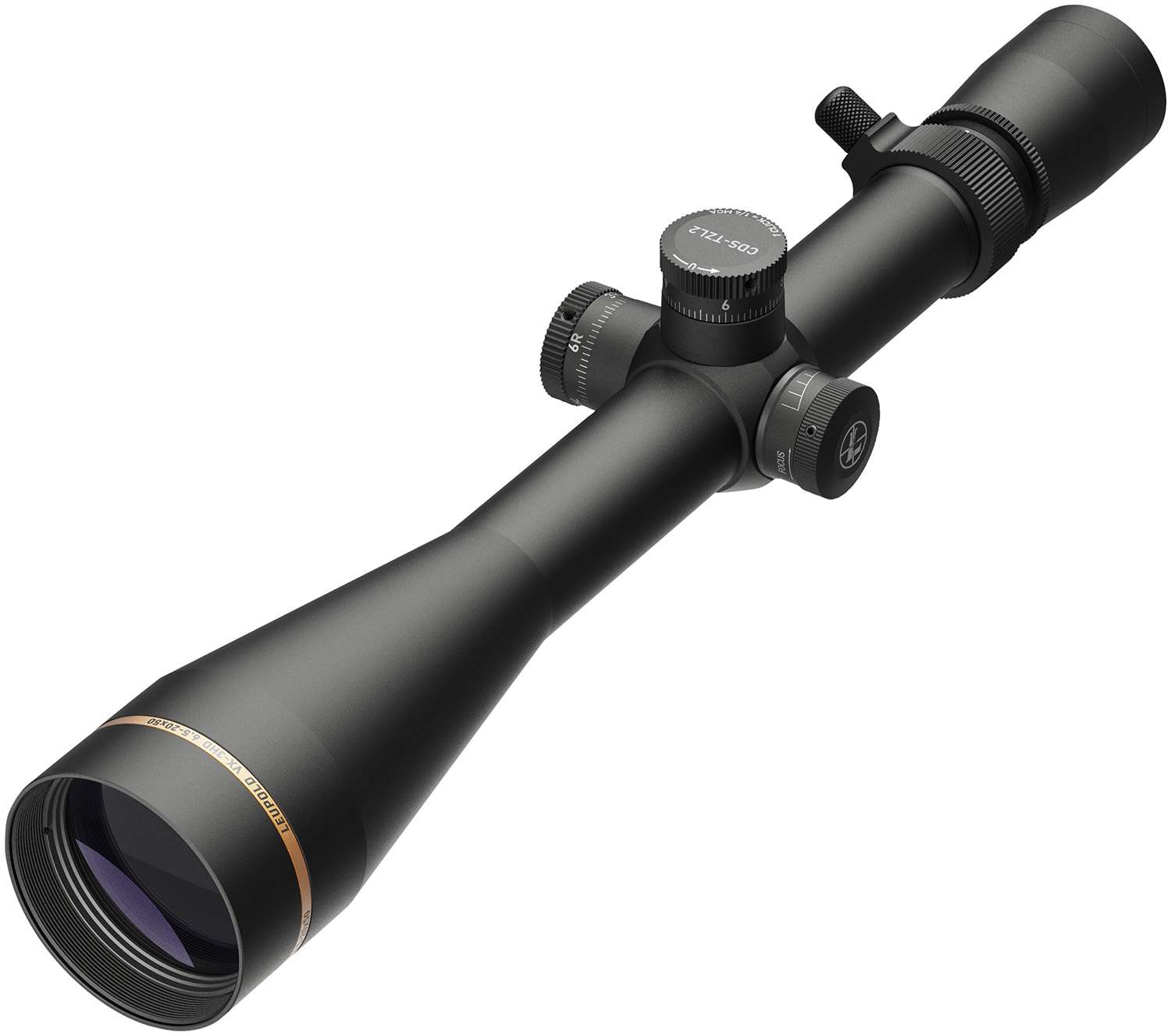 Leupold VX-3HD 6.5-20x50mm Matte Black 30mm Side Focus CDS-TZL2 Fine Duplex Scope