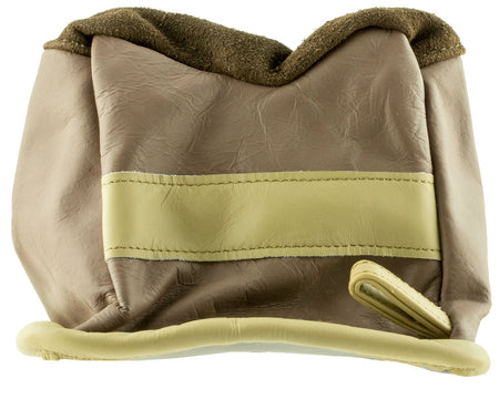 BenchMaster BMALBBME Leather Bench Bag Medium Empty Tan 6.80 oz