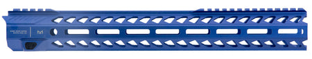 Strike Industries AR-15 15.50 Inch M-LOK Strike Rail Handguard Blue Aluminum