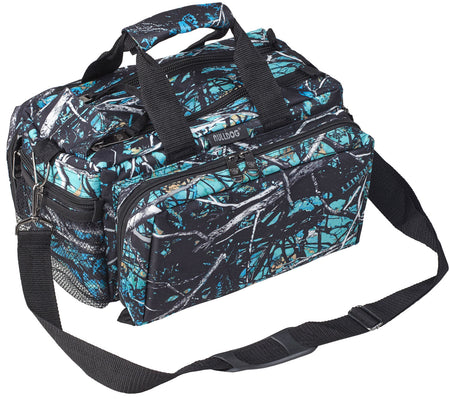 Bulldog BD910SRN Deluxe Serenity Camo Nylon Range Bag with Shoulder Strap