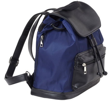 Bulldog BDP065 Concealed Carry Backpack Purse Leather Navy Blue