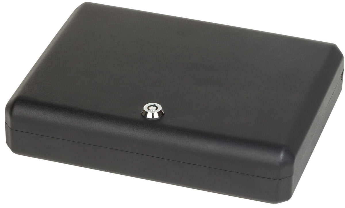 Bulldog BD1128 Personal Key Lock Pistol Vault Large Black Steel 11" H x 8.5" W x 2.25" D