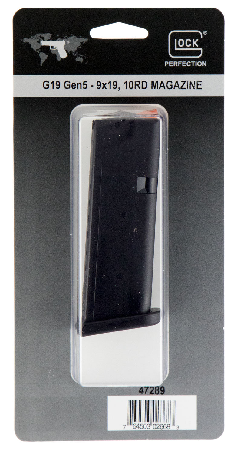 Glock Glock 19 Compatible 9mm 10rd Polymer Magazine Black