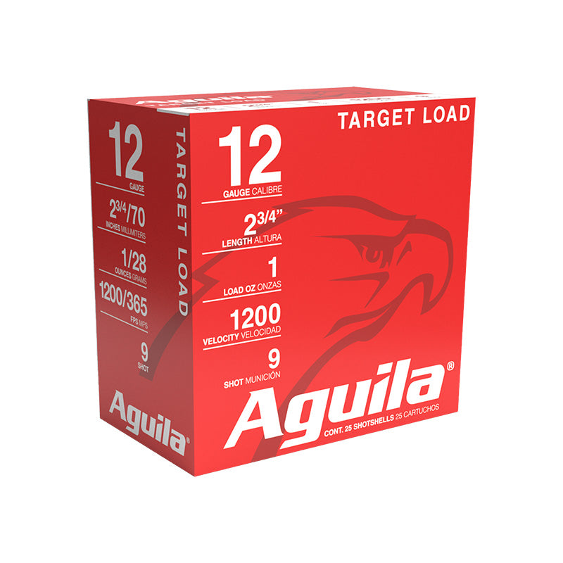 Aguila 12 Gauge Shotgun Ammo Competition 2.75 in 1 oz #9