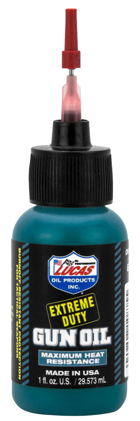 Lucas Oil 10875 Extreme Duty Firearm Oil 1oz Squeeze Bottle