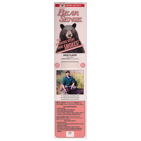 Deer Quest Bear Sense Anise Smoke Stick Bear Hunting Attractant 6 pk.