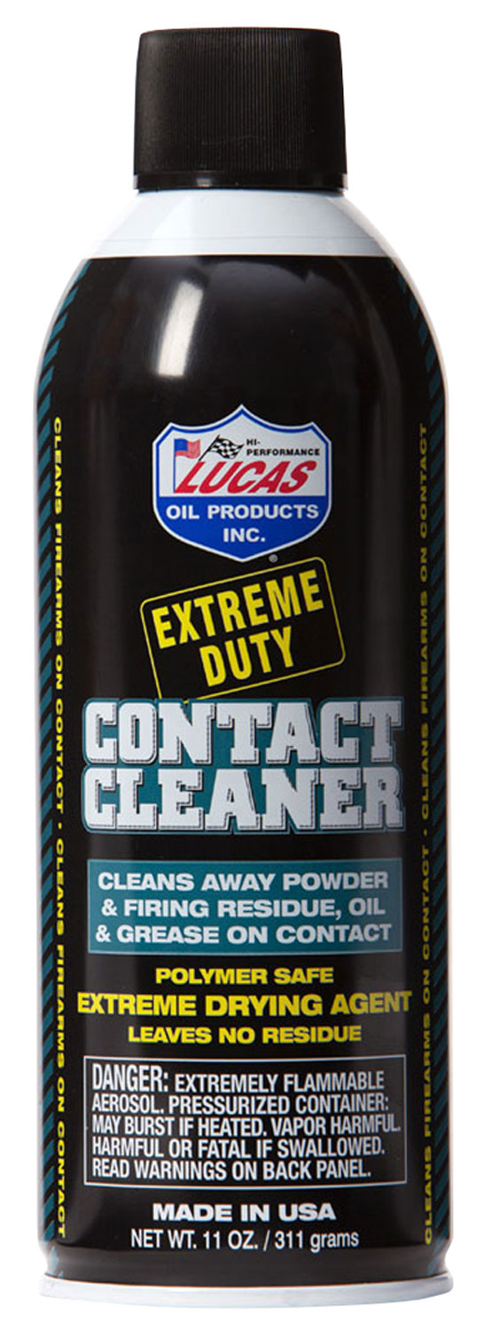 Lucas Oil 10905 Extreme Duty Gun Contact Cleaner Aerosol Can 11oz