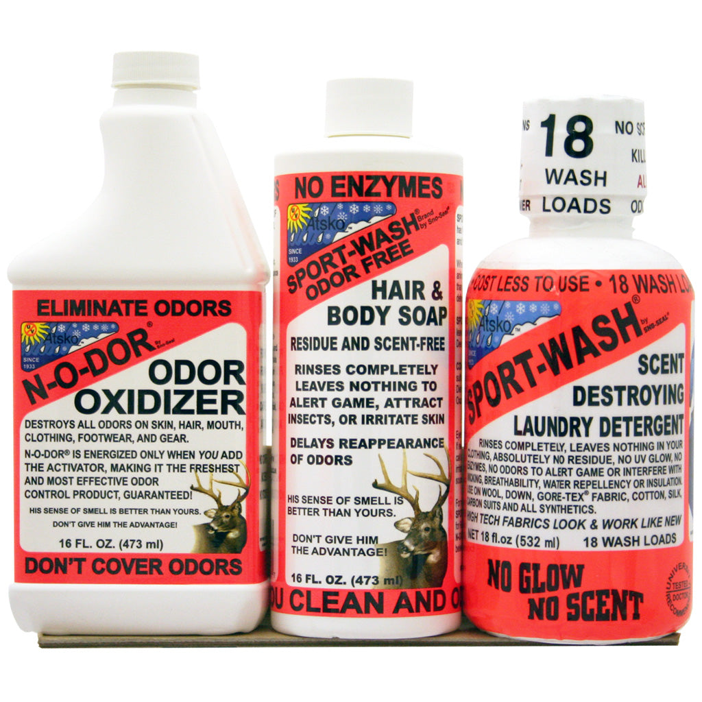 Atsko N-O-Dor Scent Control System 3 pk.
