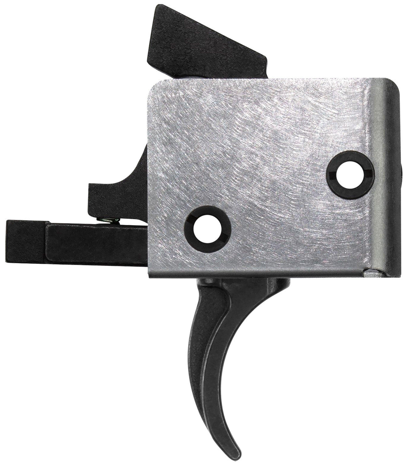 CMC Triggers 91501 AR-15 Drop-In Single-Stage Curved Trigger 3.50 lbs Black Silver