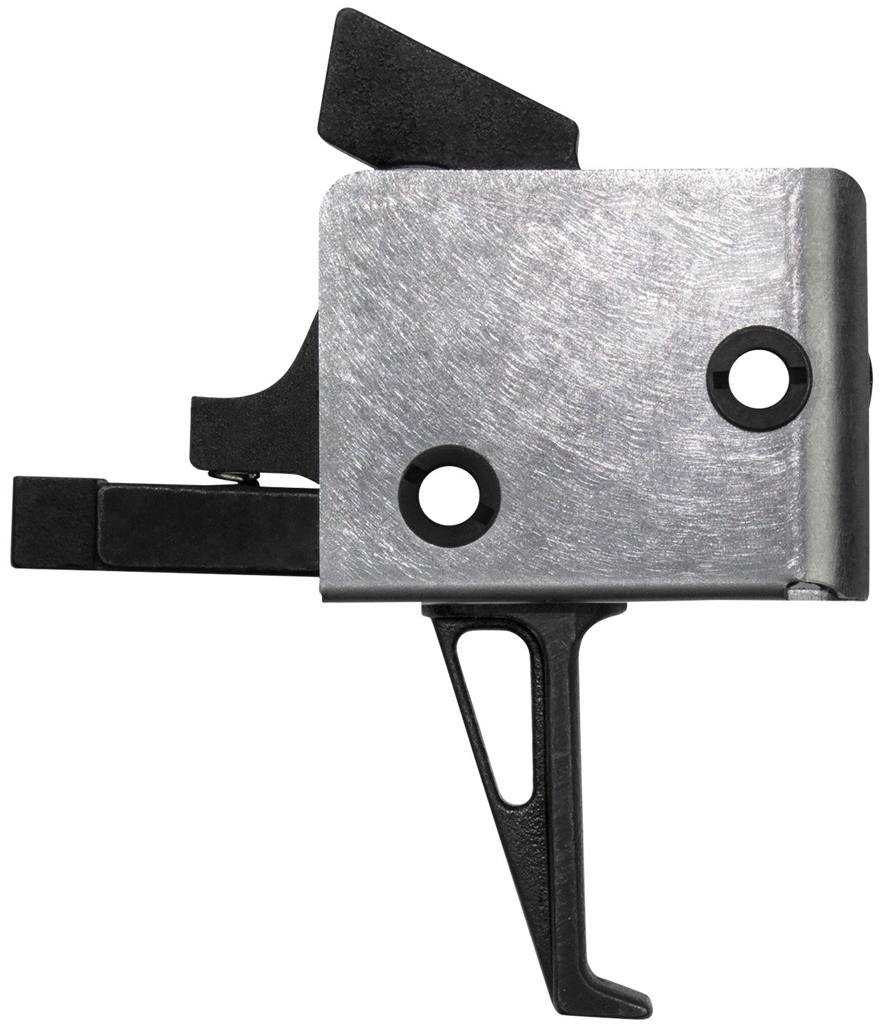 CMC Triggers 91503 AR-15 Drop-In Flat Single-Stage Trigger with 3-3.50 lb Pull Weight, Black/Silver