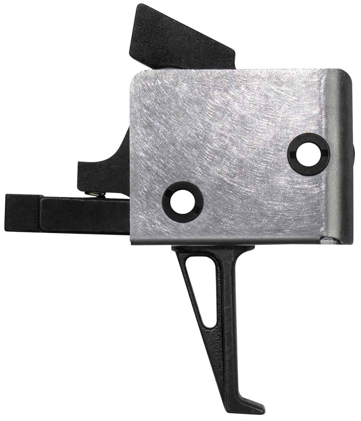 CMC Triggers 92503 AR-15 Drop-In Flat Single-Stage Trigger with 4-4.50 lb Pull Weight, Black/Silver