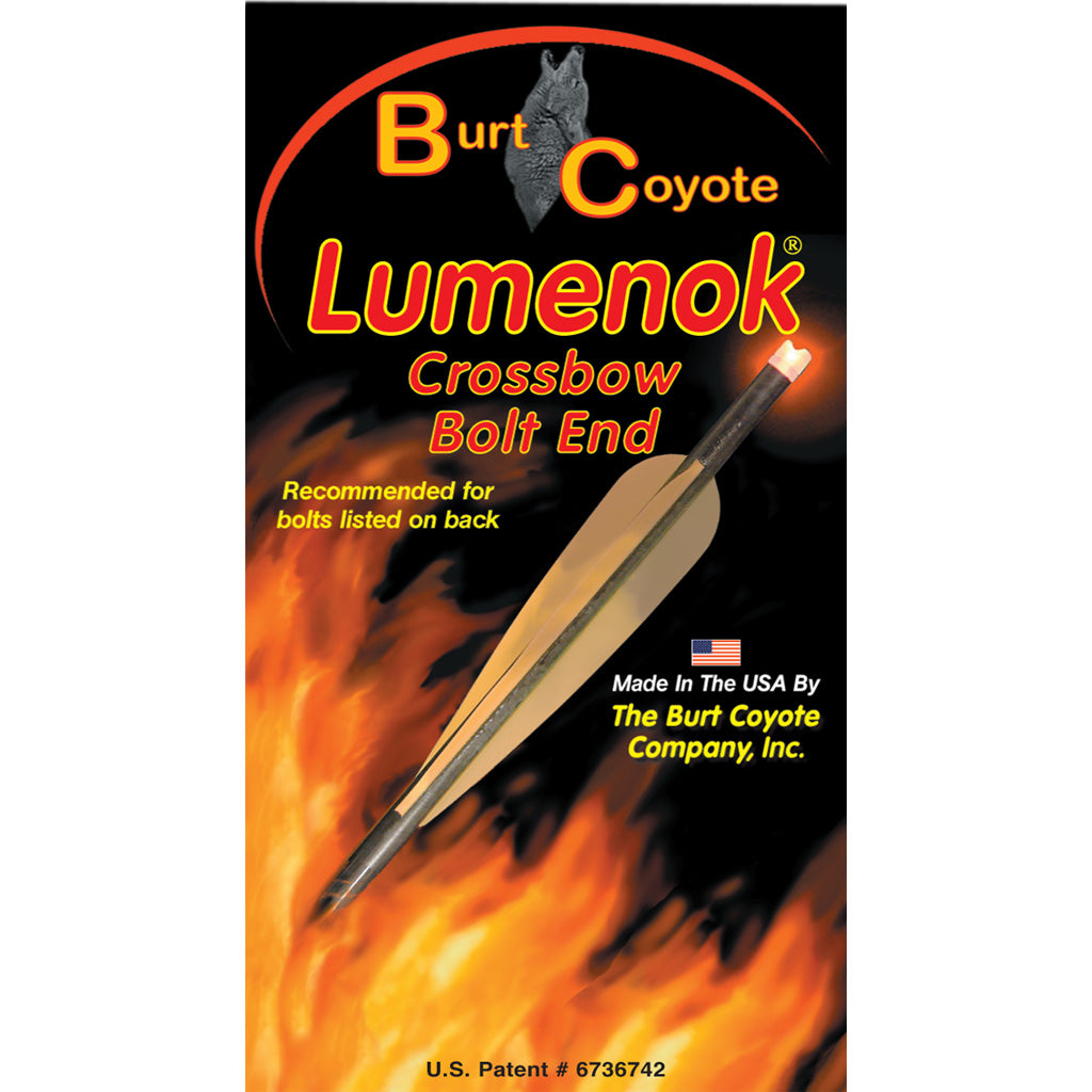 Lumenok Gold Tip Moon Lighted Crossbow Nocks HD Orange 3 pk.