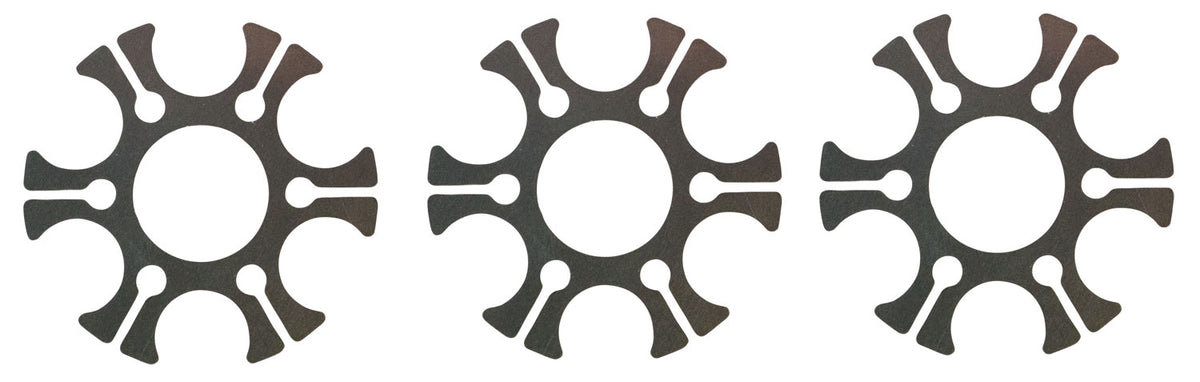 Ruger 90515 10mm Auto 6-Round Stainless Steel Full Moon Clips for Super Redhawk 3-Pack