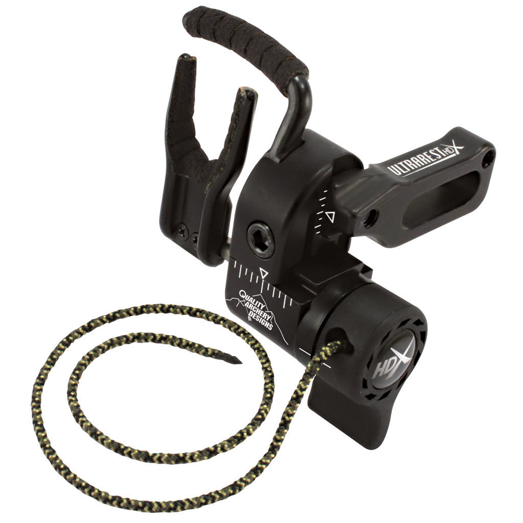QAD UltraRest HDX Left-Hand Arrow Rest Black