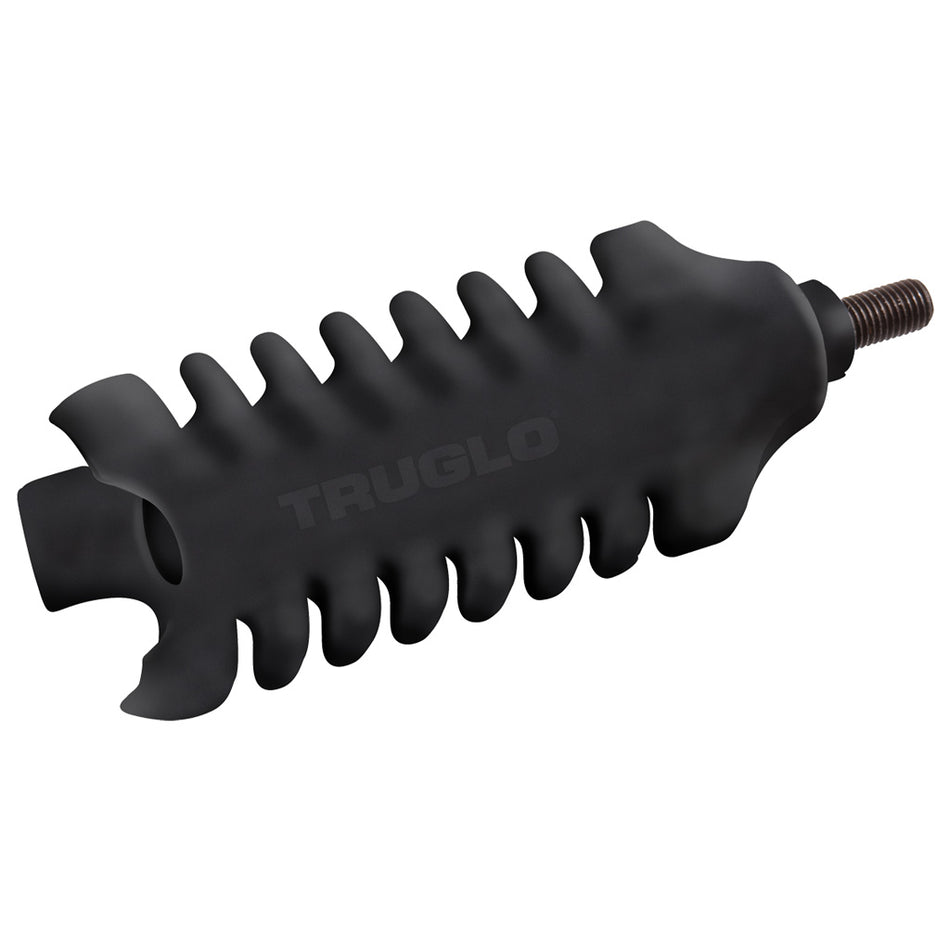 TruGlo Deadenator XS Black 4.6 in. Vibration Dampening Stabilizer
