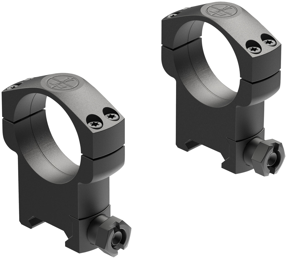 Leupold 174942 Mark 4 Picatinny Scope Rings Matte Black 35mm Super High