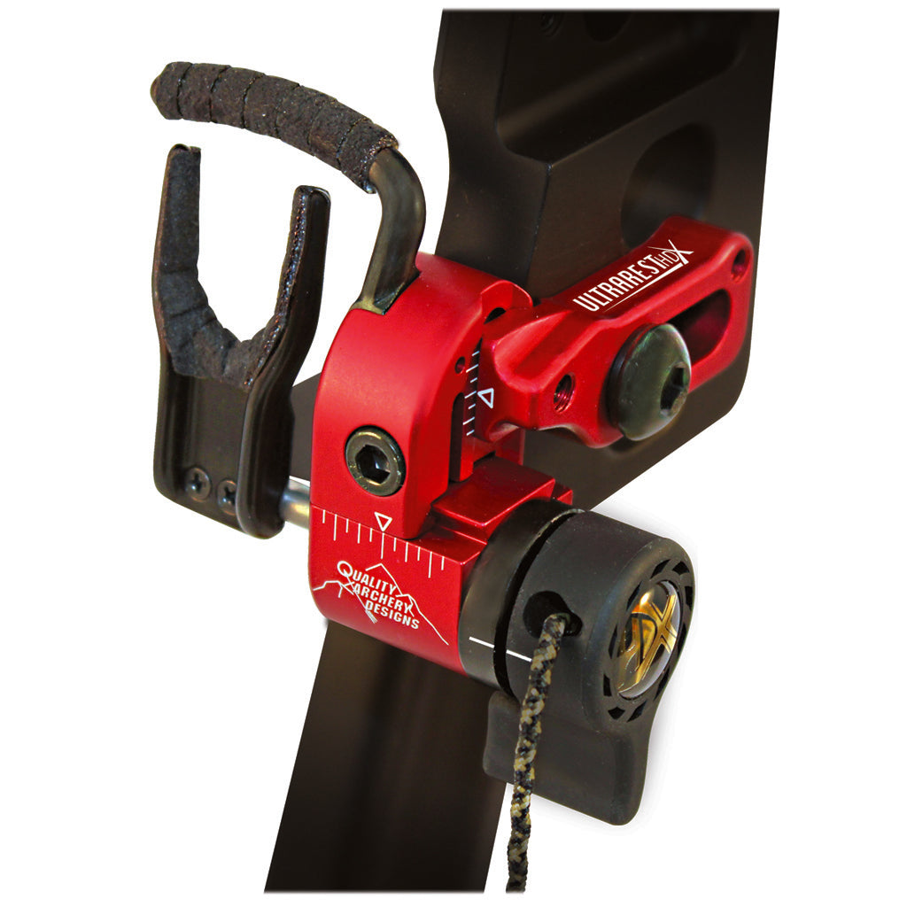 QAD UltraRest HDX Right-Hand Arrow Rest Red