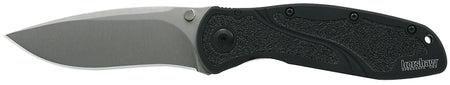 Kershaw 1670S30V Blur 3.40" Assisted Opening Drop Point CPM S30V SS Blade, Black Aluminum Handle with Trac-Tec