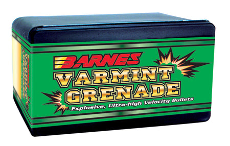 Barnes Bullets 30171 Varmint Grenade UHV .22 Cal 36 Grain FBHP 100-Count