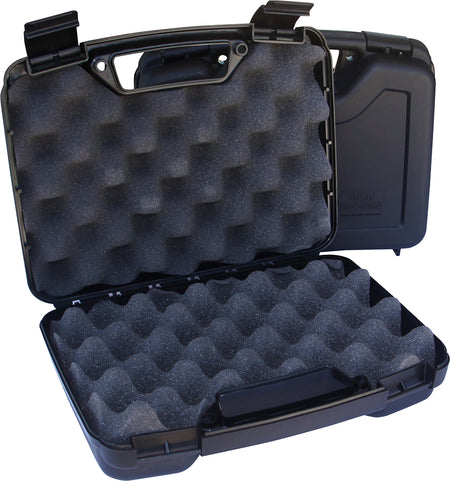 MTM SS-2500 Single Handgun Case Black Polypropylene Semi-Autos & Revolvers Up to 4" Barrel