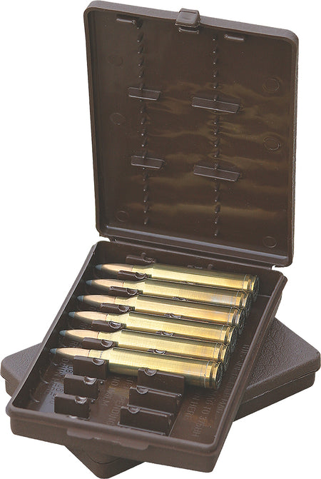 MTM Case-Gard W9LM70 Brown Polymer Multi-Caliber 9rd Rifle Ammo Wallet