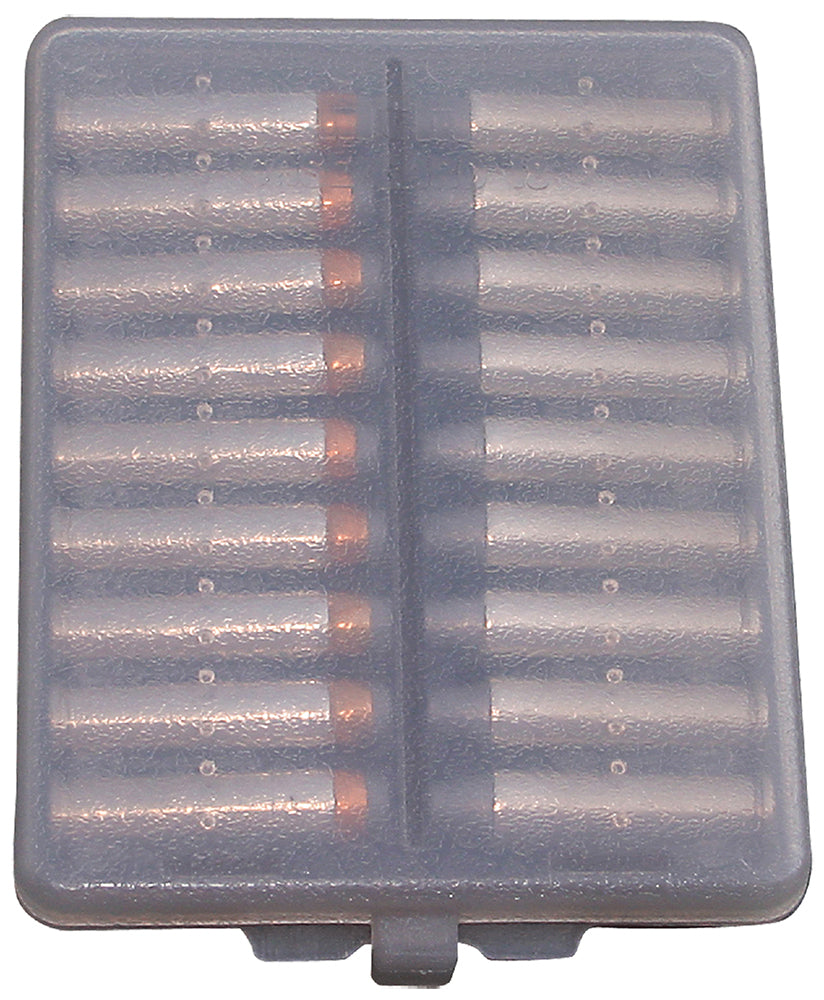 MTM Case-Gard W183841 Clear Smoke Polymer Handgun Ammo Wallet 18rd .38 .357 Mag