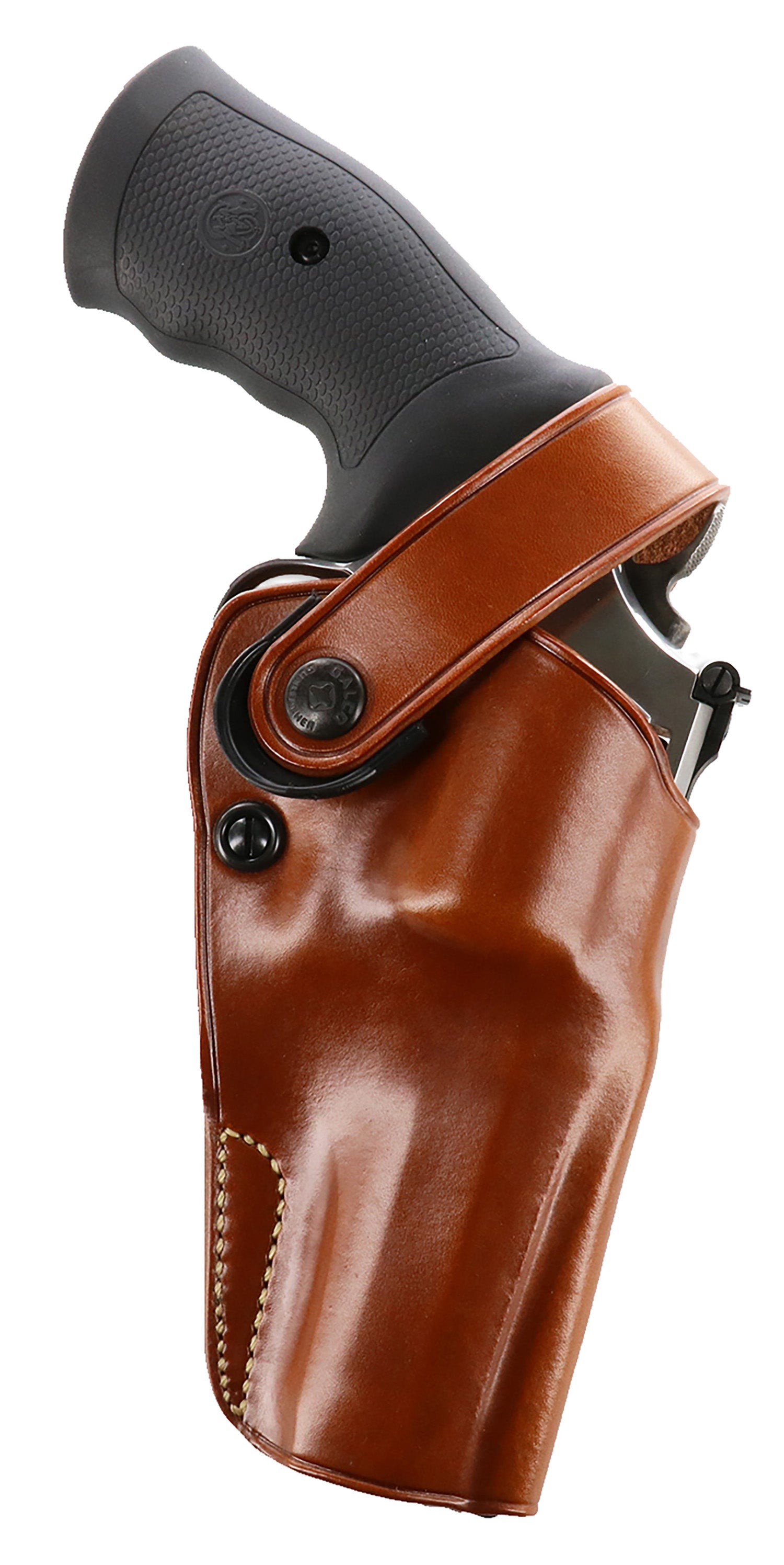 Galco DAO186 Tan Steerhide OWB Belt Slide Holster, Ruger Alaskan 2.5" Barrel, RH