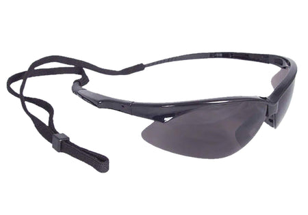 Radians OB120CS Outback Adult Eye Protection Smoke Gray Lens Anti-Fog Black Frame