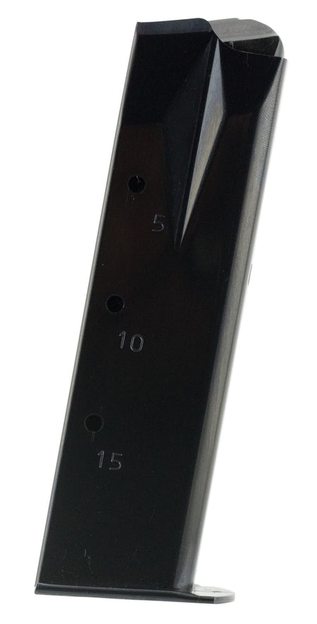 Mec-Gar 15rd 9mm Luger Ruger P85/P89/P93/P94/P95 Blued Detachable Magazine