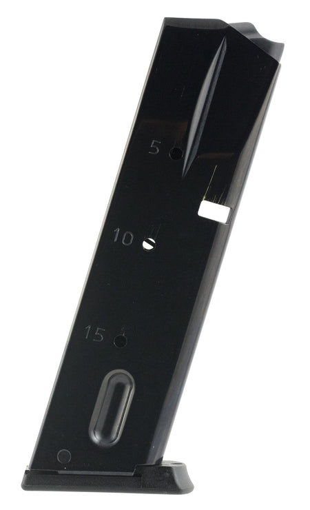 Mec-Gar 15rd 9mm Luger S&W 659/910/915/5900 Blued Detachable Magazine