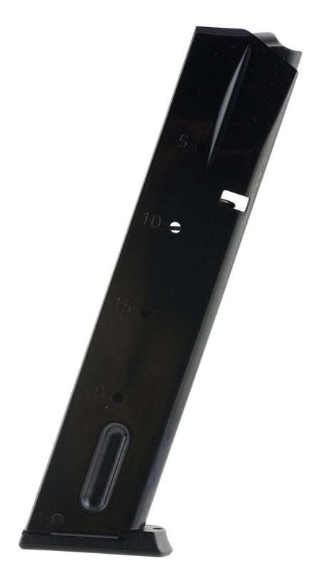 Mec-Gar 20rd 9mm Luger S&W 659/910/915/5900 Blued Detachable Magazine