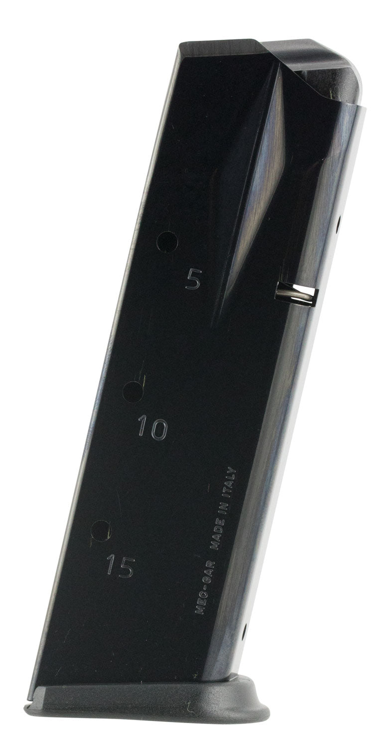 Mec-Gar 15rd 9mm Luger Sig Sauer P228/P229 Blued Detachable Magazine