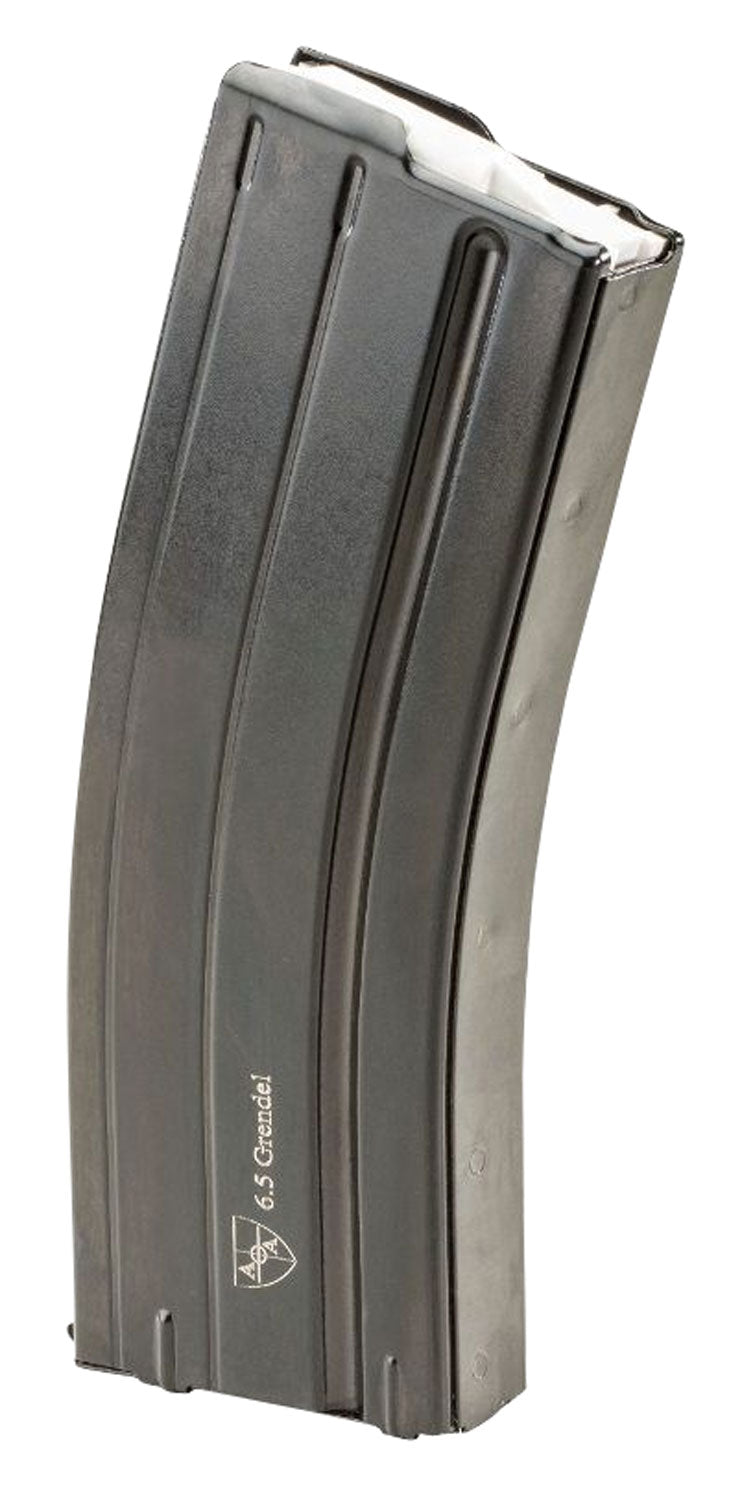Alexander Arms 6.5 Grendel 24-Round AR-15 Steel Magazine Black MEG6524