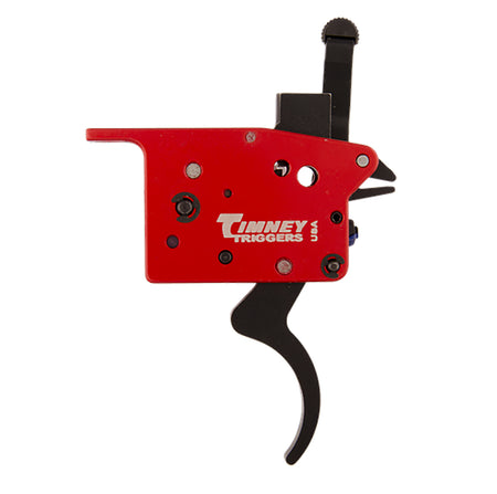 Timney Triggers 307 Drop-In Featherweight Deluxe Black/Red Trigger Fits Mosin-Nagant Rifle
