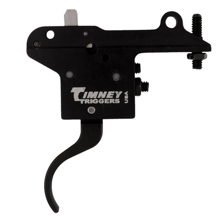 Timney Triggers 401 Drop-In Featherweight Black Curved Trigger Fits Winchester 70 Right Hand